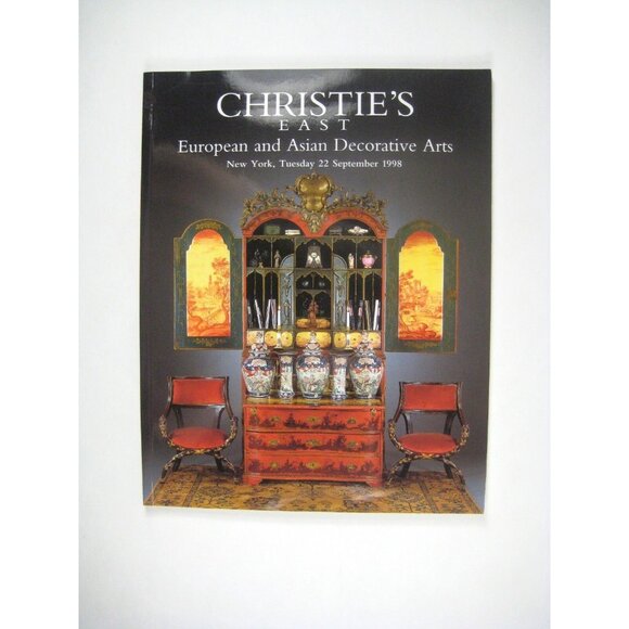 Christies Auction Catalog 1998 New York 8149 European Asian Decorative Arts - Picture 1 of 7